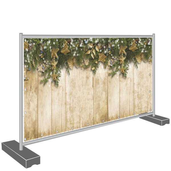 Bauzaunbanner Weihnachtsmarkt