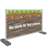 Vorschau: Sichtschutzbanner Weihnachten Vorschau: Sichtschutzbanner Weihnachten