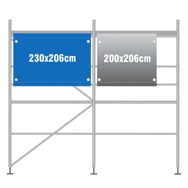 Gerüstbanner bedrucken