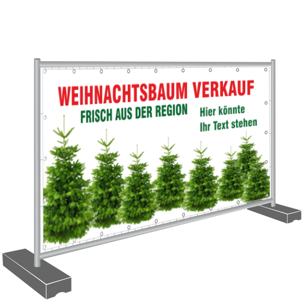 Banner Weihnachtsbaum aus der Region