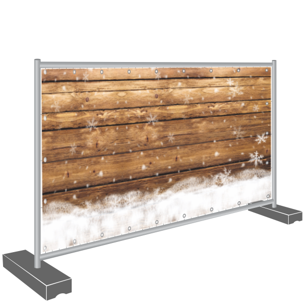 Sichschutzbanner Winter