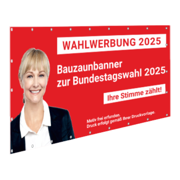 Wahlplakat Werbebanner